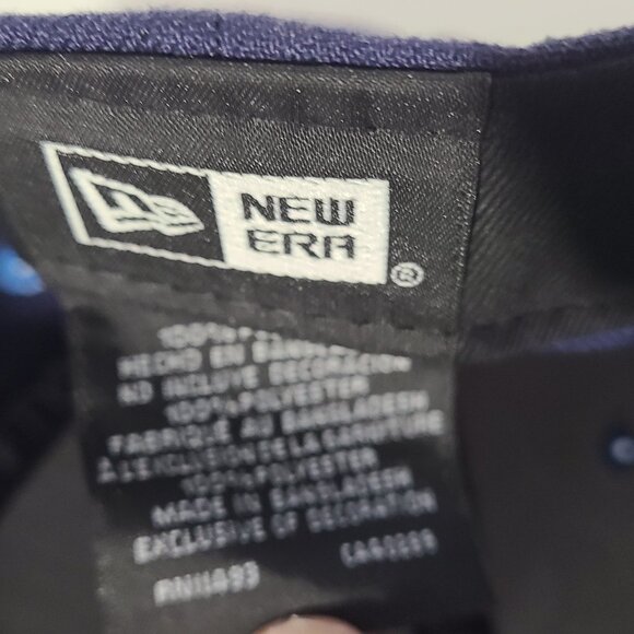 San Antonio Missions "Flying Chanclas" Blue/Red New Era Fitted 6 7/8 Hat/Cap New - Picture 9 of 10